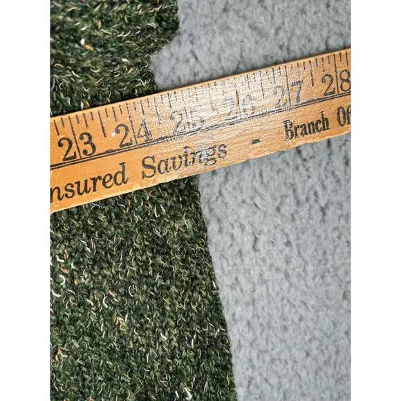 Charter Club Sweater Womens 3X Green Cardigan light weight New with Tags - Picture 4 of 9